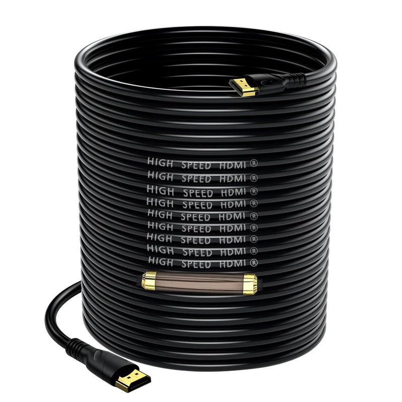 Jorenca 4K HDMI Cable 100ft Ultra High Speed HDMI 2.0 Cord 4K@60Hz 18gbps, Gold Plated Connector,Ethernet Audio Video Return,Compatible for 1080p 3D HDTV PC Xbox Arc Laptop PS3/4/5/9 etc - Image 1